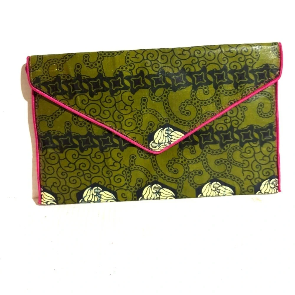 Handmade Ankara African print shoulder/ clutch bag